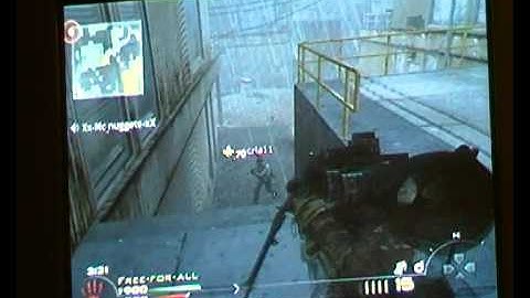 MW2 QuickScoping in Underpass