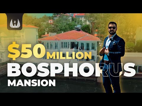 Touring one of the Most Expensive BOSPHORUS VİEW Mansion in Istanbul | Adil SAMI