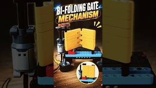 LEGO Bi-Folding Gate Mechanism ⚙️🔥 #shorts #lego #engineering