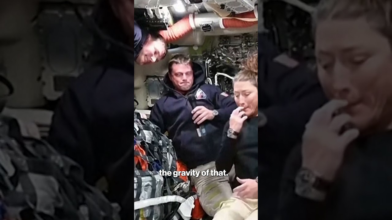 Interview with Artemis II Astronauts: 'There is Nothing Normal About This' #shorts