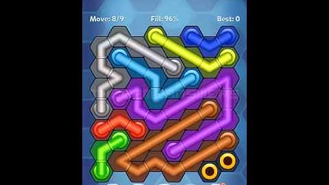 Pipe Lines Hexa Size 8 Mania Level 61-70 Solution