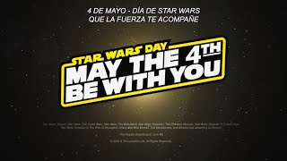 #MayThe4thBeWithYou  ¡Feliz día de Star Wars!