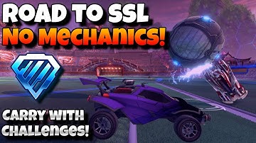 Carrying with SMART CHALLENGES!! Educational 2v2 Road to SSL with NO MECHANICS KBM #3