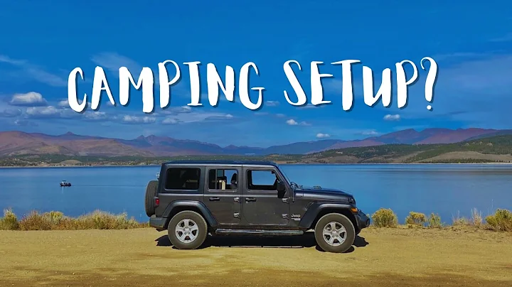 No Build Jeep Wrangler Car Camping Setup | Cheap Cozy Overlanding