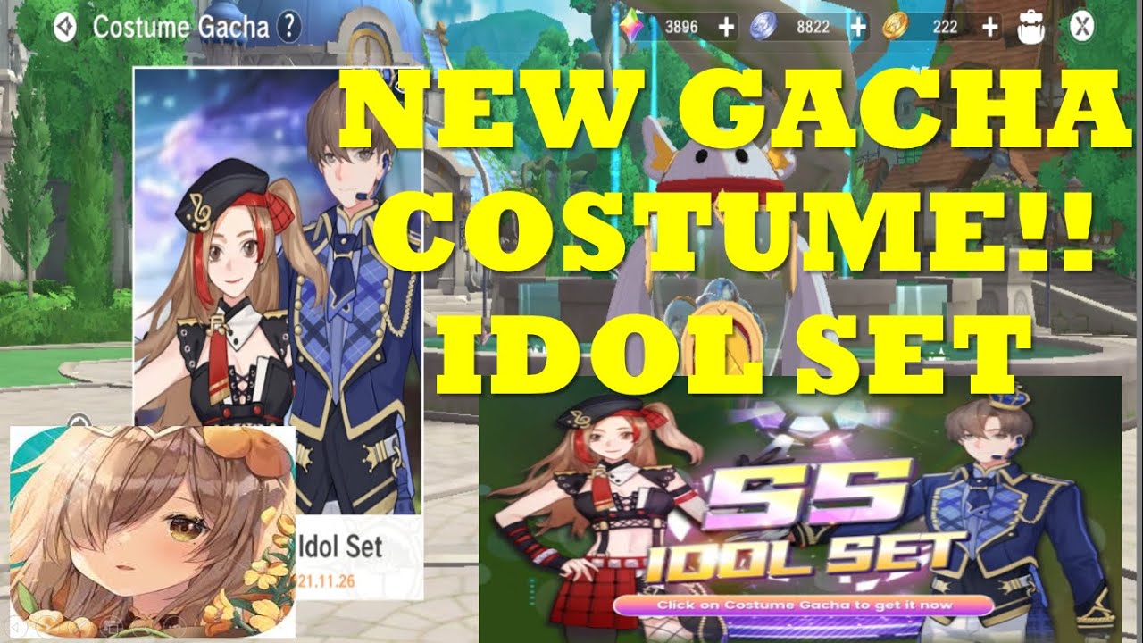 THE LEGEND OF NEVERLAND: NEW GACHA COSTUME IDOL SET!! (AND ALL COSTUMES ...