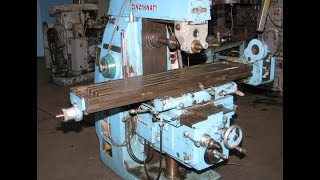 Cincinnati #205-12 Cinova 80 Universal Toolroom Mill