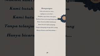 Kampungan Lyrics - Slank #shortvideo #music #guitar #cover #song #shorts