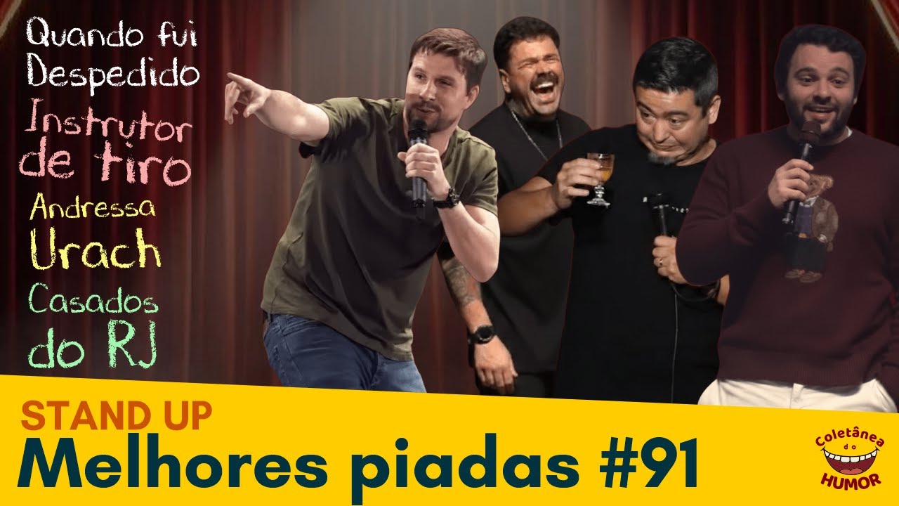 Melhores Stand Up 91: Trabalhava na TV; TEQUILA NO PALCO; A Hora do PORQUÊ!?; Casados no Qualistage