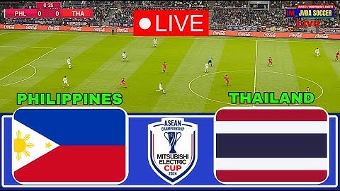 LIVE 🔴 PHILIPPINES vs THAILAND || ASEAN Championship 2024 Semi Final || Full Match || Pes 21