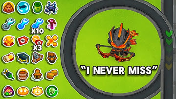 How far can Every GOD BOOSTED Hero get on a PERFECT Map? (Bloons TD 6)