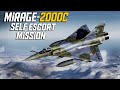 DCS: Mirage 2000C Self Escort Mission (Air to Air/ Air to Ground)