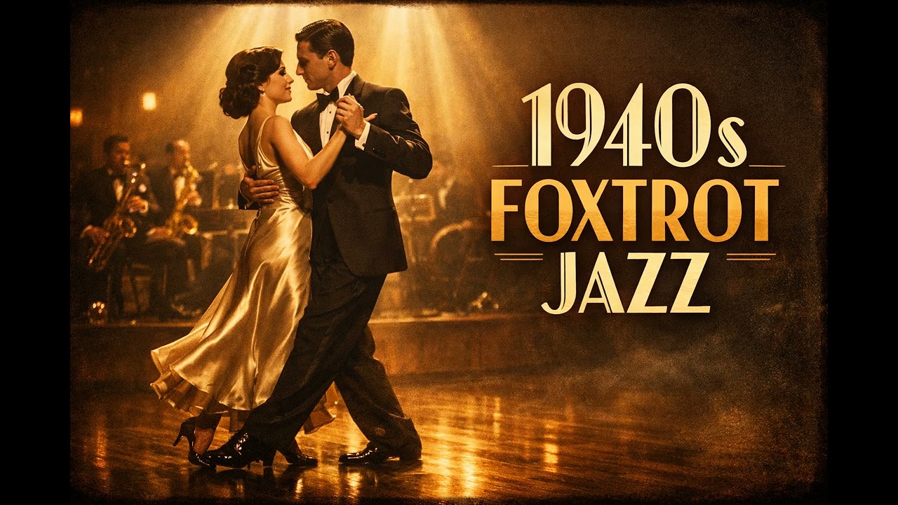 洋楽 Trott 1940s Jazz Foxtrot – Romantic Big Band Ballroom Dance Music