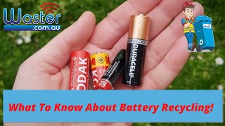 Battery Recycling Process 🔋 How To Recycle Batteries!