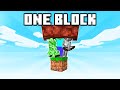 i made a mob grinder on my one block world (One Block #17)