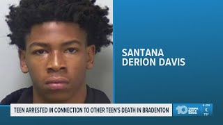 Teen arrested in connection with a Manatee High School senior's death