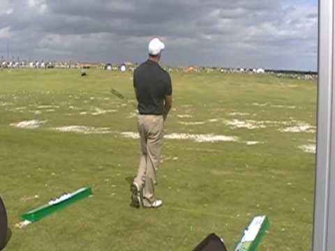 mike dobbyn world's longest driver at PGA golf show recreates the 551 yard drive at Dragon Ridge