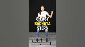 Bachata 3 Easy Steps! Bachata Dance Tutorial For Beginners Try These Basic Bachata Steps #bachata