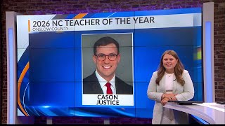 Swansboro High School teacher honored with Teacher of the Year award