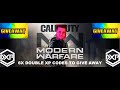 CALL OF DUTY MW Montage Plus Double XP Giveaway