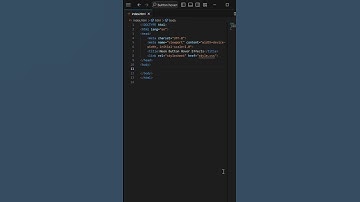Create button hover effect with HTML CSS code