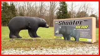 Shooter 3D Archery Bear Target, Black, One Size