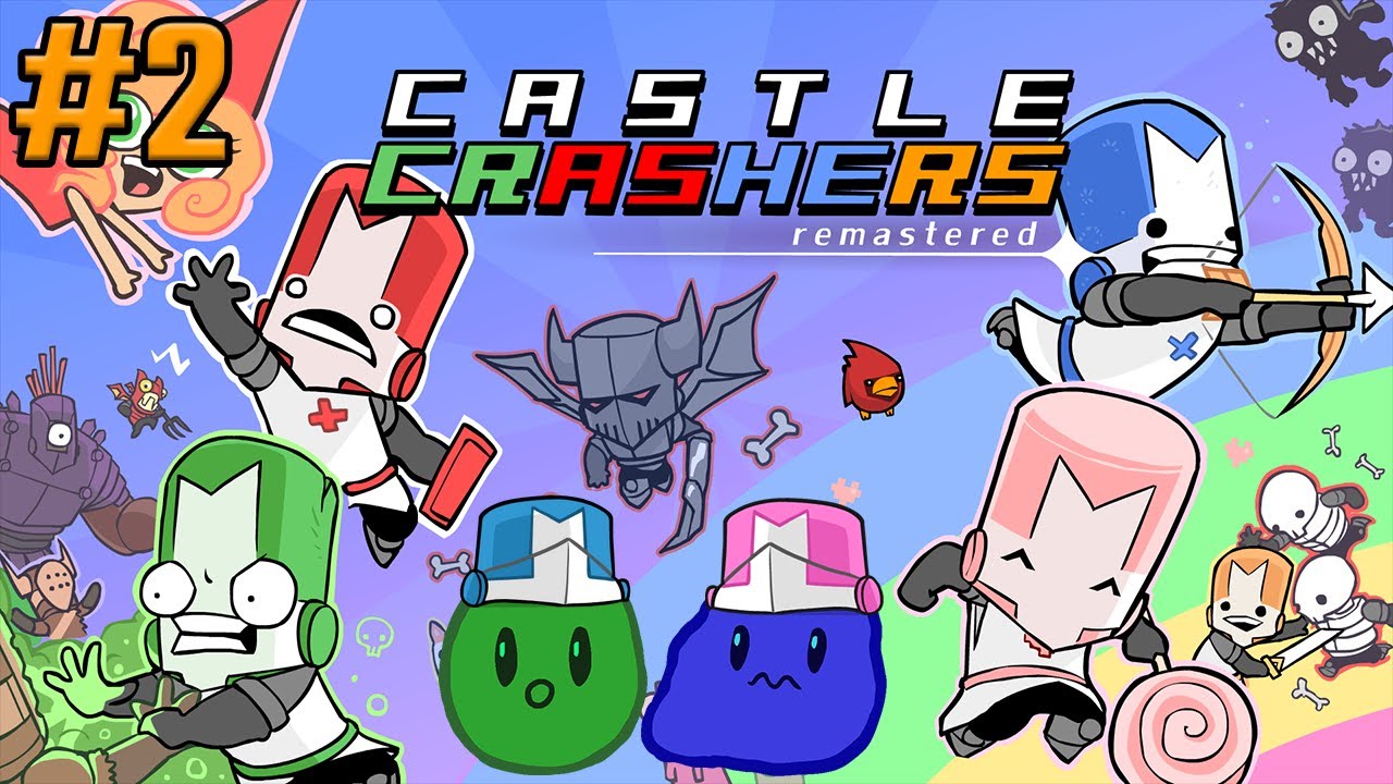 Fight Cats and Surfing on Fish! | Castle Crashers [2] - YouTube