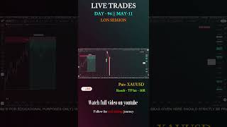 11 May Forex Live Trade | 1 Trade 1 TP Hit 🔥📈