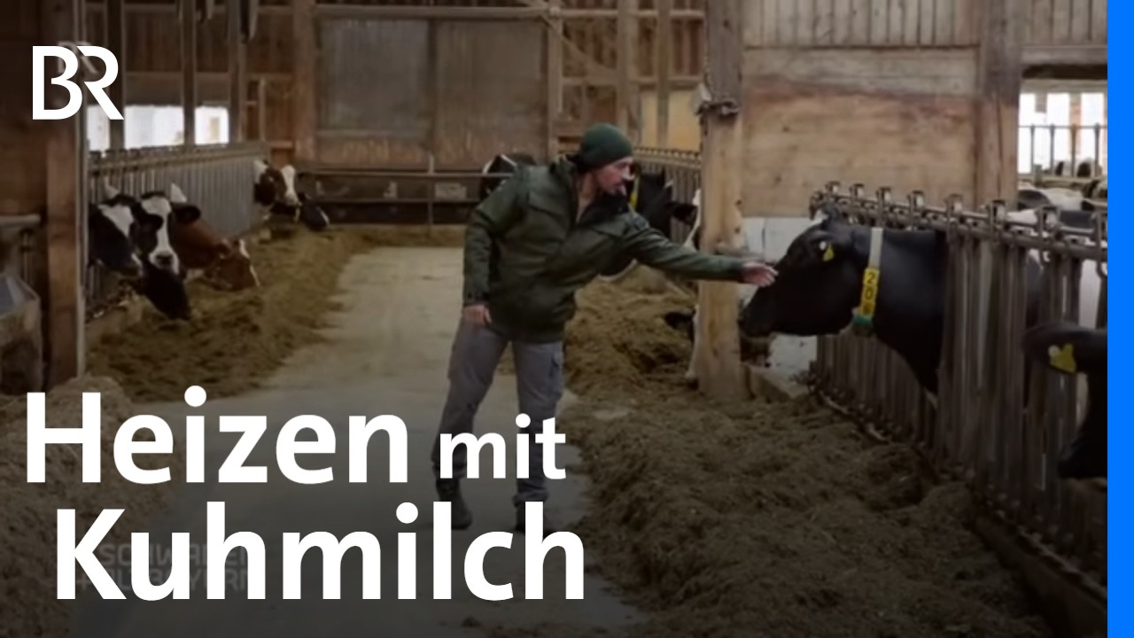 Apfeldorfhausen wird energieautark: Wärme aus Milch und Sonne | Schwaben + Altbayern | BR