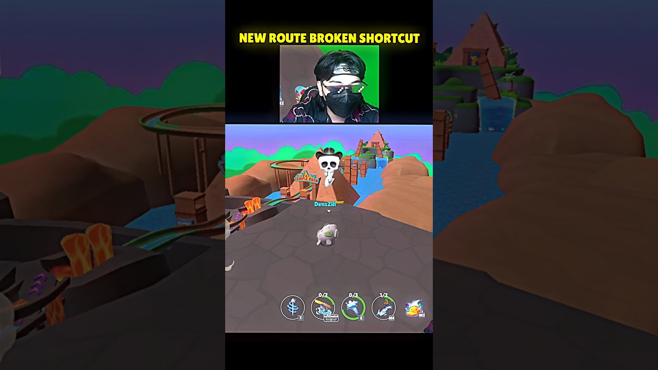 Epic Moment New Route Broken Shortcut Trick at Super Slide Map 🍷🗿 But Wait For it ... 😱