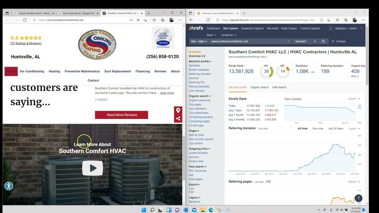 Cooper Climate Control Huntsville AL HVAC Custom Screencast YouTube