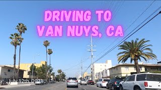 [4K] Driving to Van Nuys from North Hollywood – Los Angeles, California