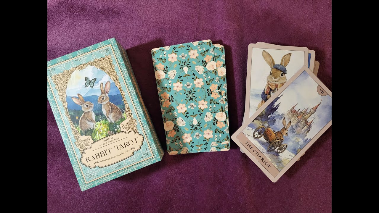 DES PETITS LAPINS TOUT MIGNONS... ENFIN PRESQUE - The Rabbit Tarot de Louisart