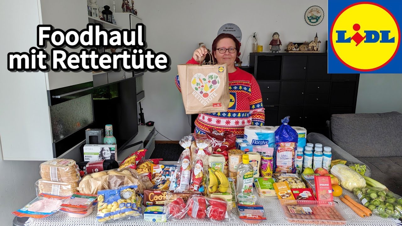 Wochenend Einkauf: Lidl Foodhaul mit Rettertüte! 🛒