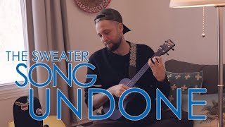 Video thumbnail of "Weezer - Undone -- The Sweater Song (acoustic ukulele cover)"