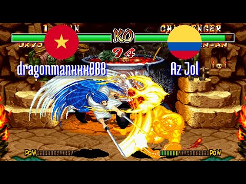 FT5 @samsho2: dragonmanxxx888 (VN) vs Az Jol (CO) [Samurai Shodown