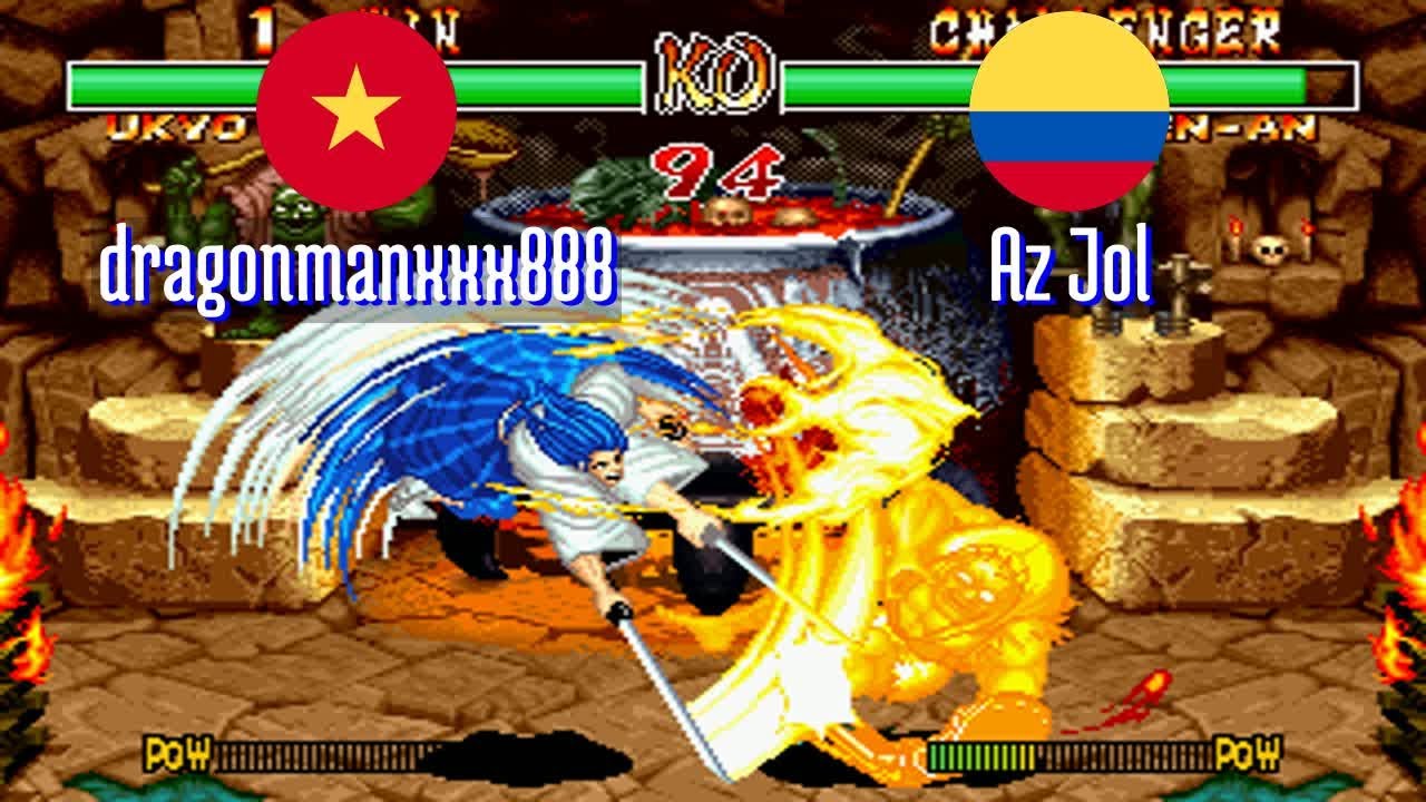 FT5 @samsho2: dragonmanxxx888 (VN) vs Az Jol (CO) [Samurai Shodown
