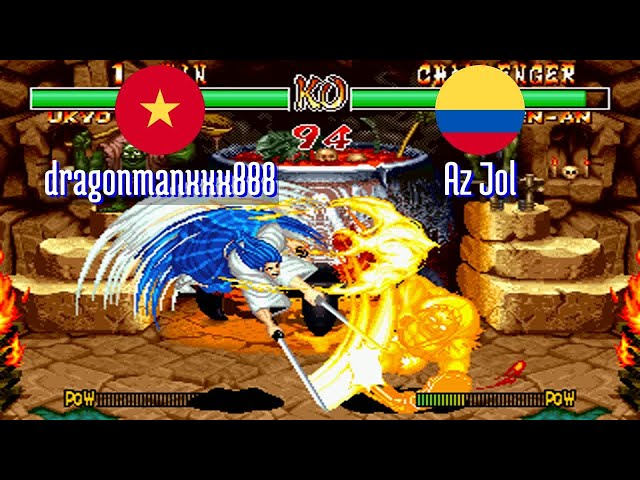 FT5 @samsho2: dragonmanxxx888 (VN) vs Az Jol (CO) [Samurai Shodown