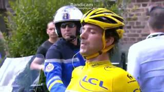 ツール・ド・フランス2015 第3ステージ　カンチェラーラクラッシュ後の様子