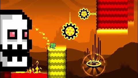 Geometry Dash Subzero - Level 1 - Press Start (ALL COINS)