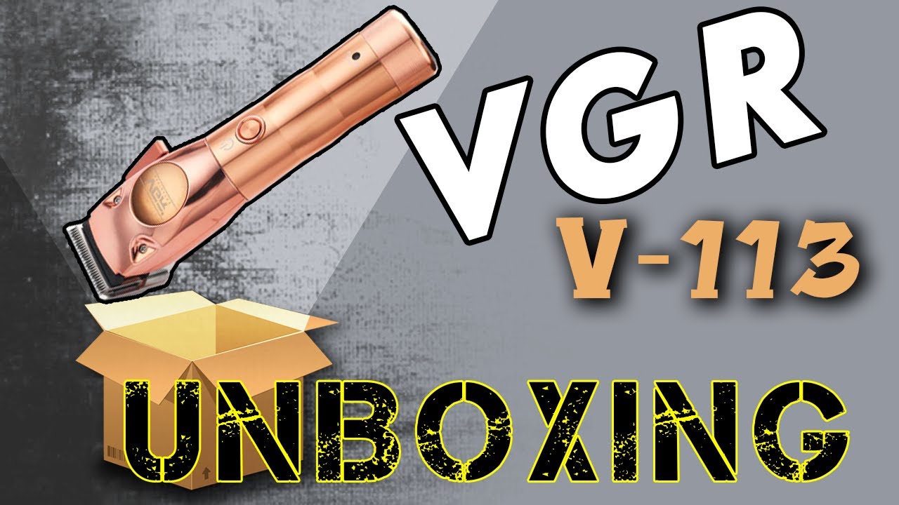 Unboxing Vgr V-113 do Aliexpress | Replica da Babyliss