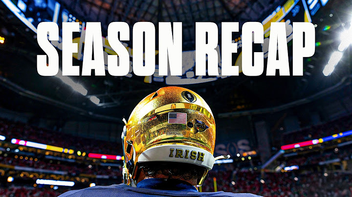 Team Glory | Notre Dame Football 2024 Season Recap