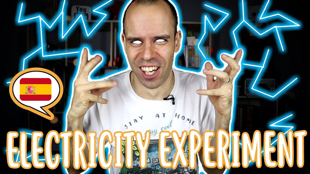 A chemistry experiment with electricity Beginner Spanish YouTube