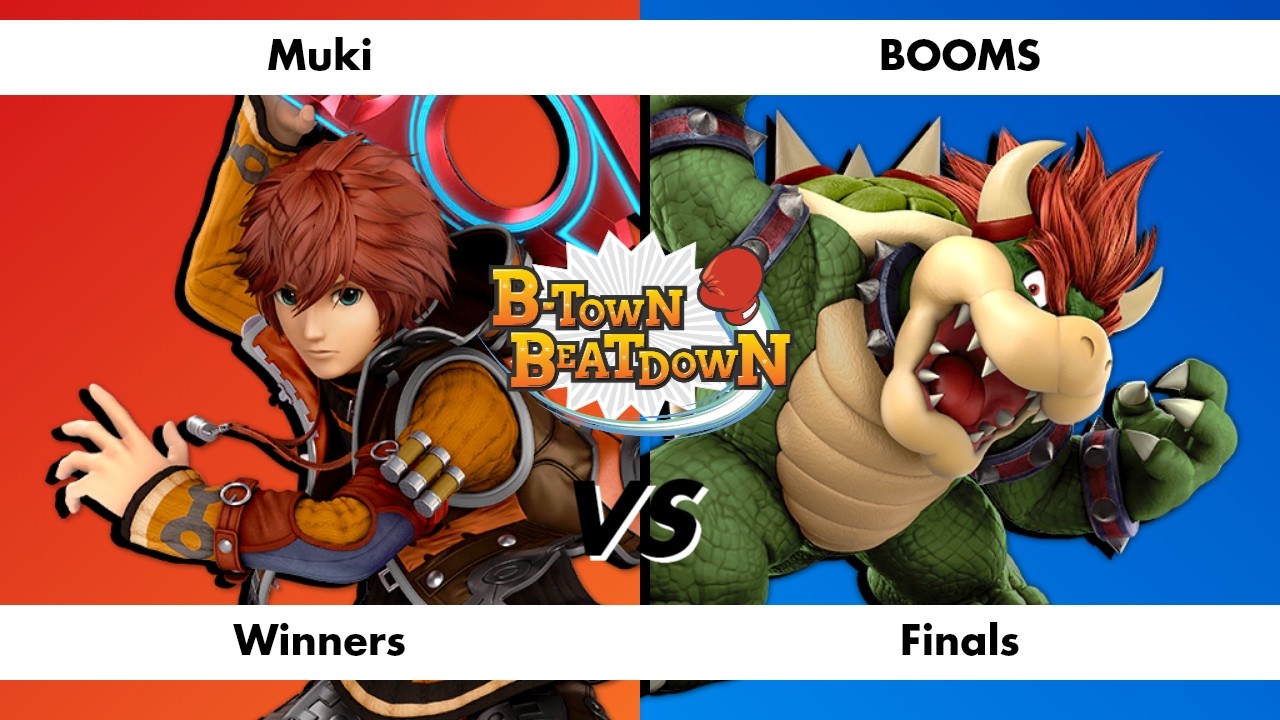 B-Town Beatdown 96 Winners Semis: Muki (Shulk) vs BOOMS (Bowser)