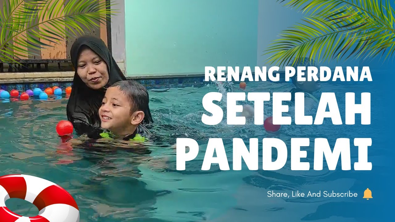 Akhirnya Kolam Renang kembali DIBUKA!!! TK B jadi yang pertama | KB-TK Islam Nur Hikmah