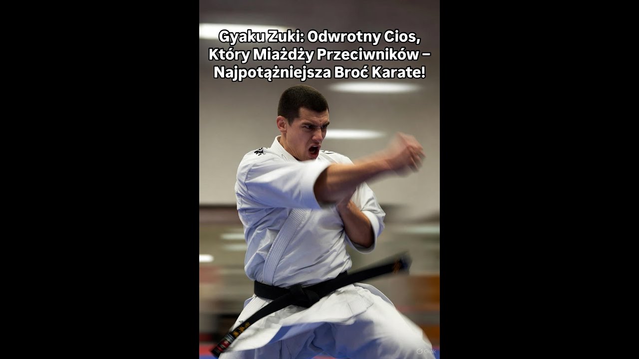 Gyaku Zuki: Odwrotny Cios, Który Miażdży Przeciwników – Najpotężniejsza Broń Karate !