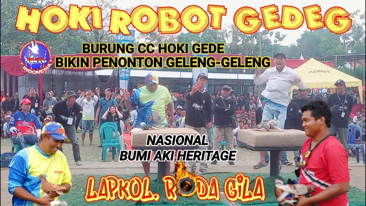 ROBOT GEDEG BIKIN PENONTON GELENG² || NASIONAL LAPKOL RODA GILA (PAJERUKAN) BANYUMAS
