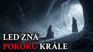 Skrývala dvanáct umírajících vlků v temné jeskyni — Alfa král přišel v noci a poklekl před ní