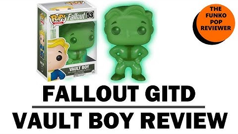 Funko Pop! GITD Fallout Vault Boy Review!