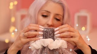 Bubblewrap Head Massage Close Up! (ASMR gentle crinkles + whispering) screenshot 4