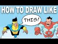 How to draw like CORY WALKER - Challenge !